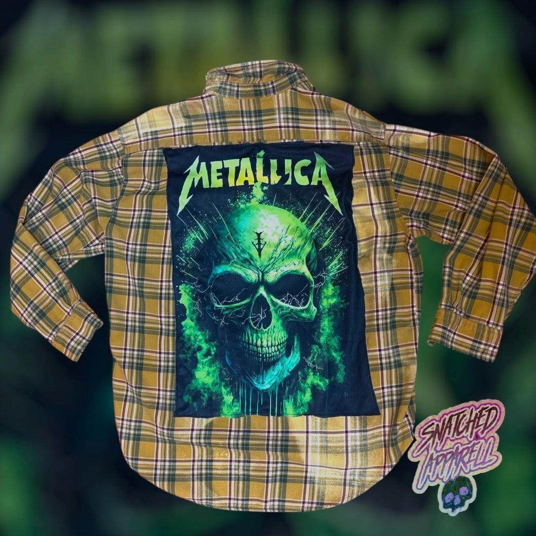 Custom Metallica flannel