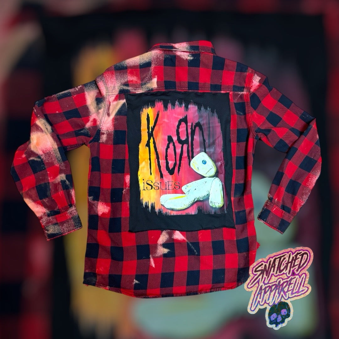 Custom KORN issues flannel