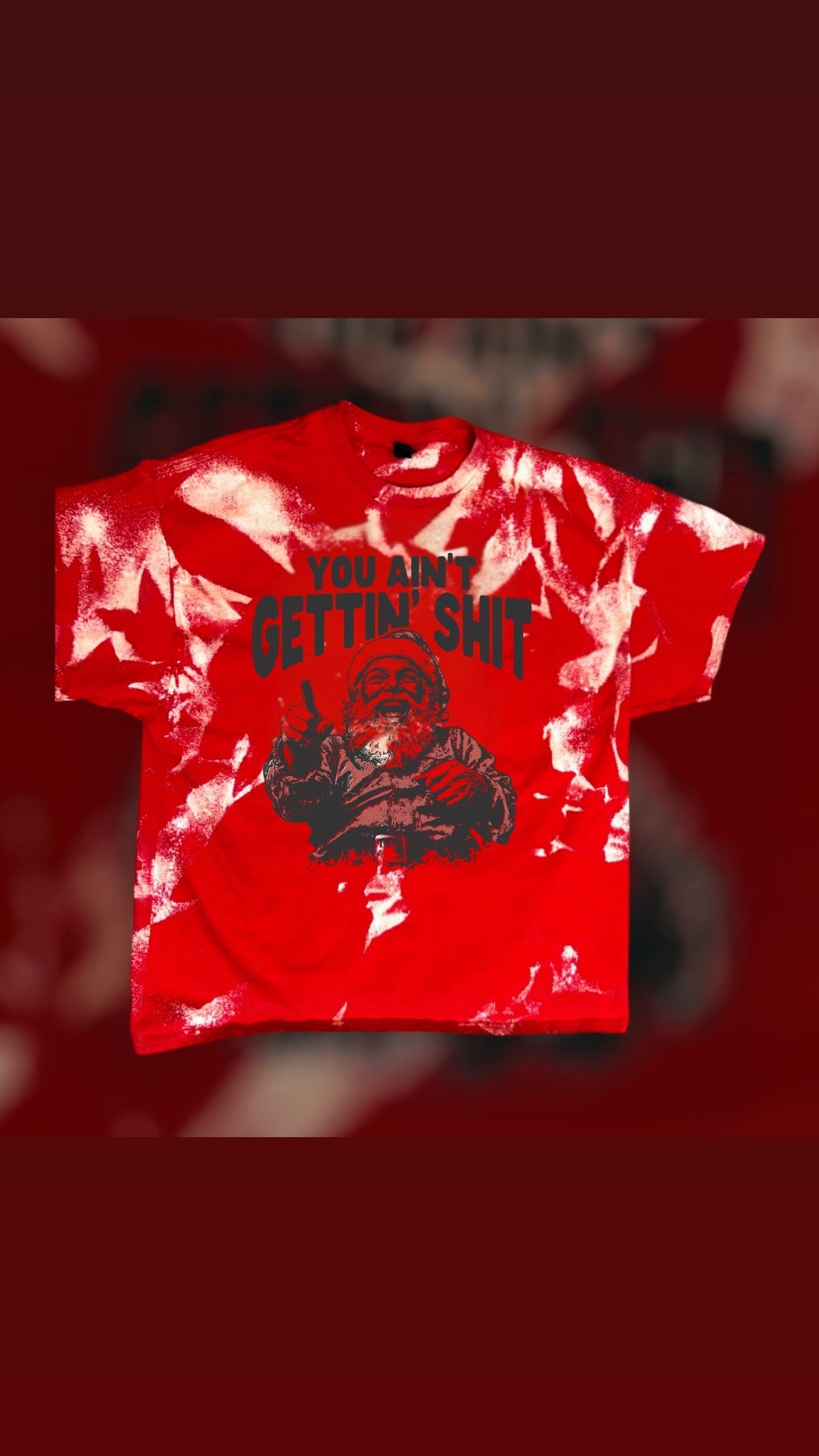 Holiday Santa tshirt