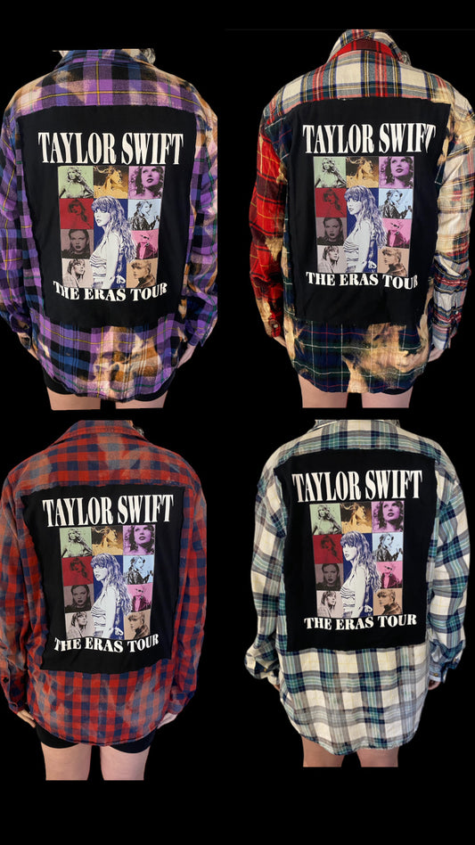 Custom Taylor swift flannel
