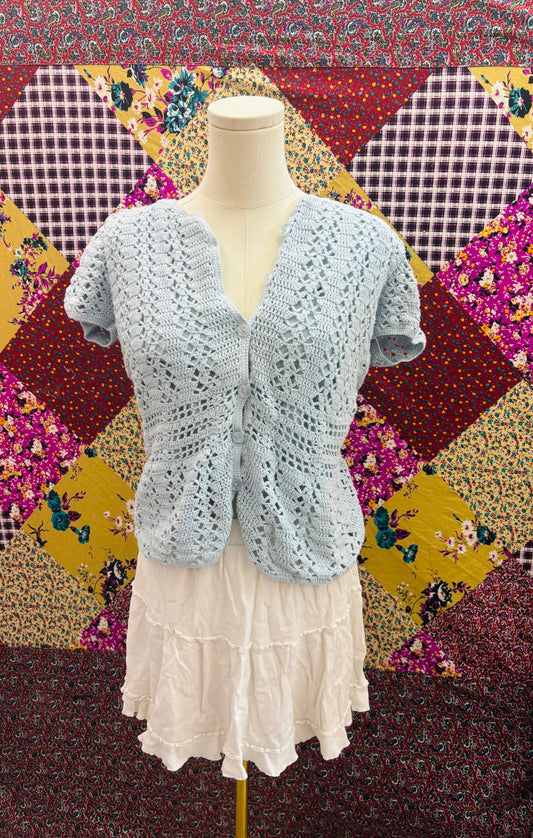 Knitted button up